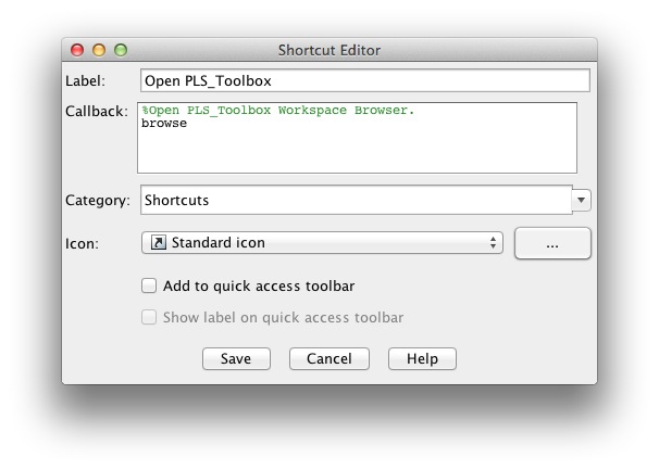 Make browse shortcut.